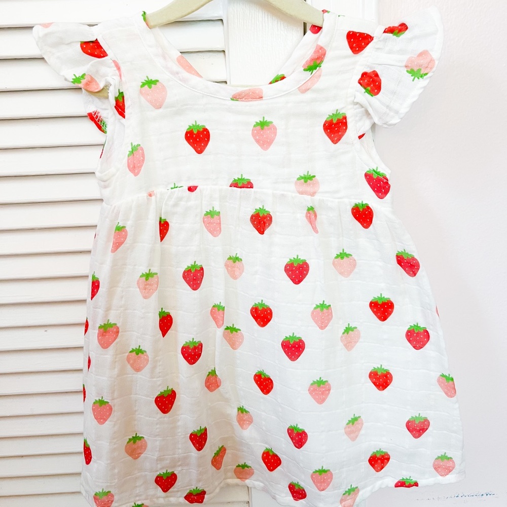 Nola Tawk Strawberry Dress - 3T